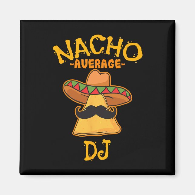Imã Nacho Média Dj Cinco De Mayo Fiesta Parte Mexicana (Frente)