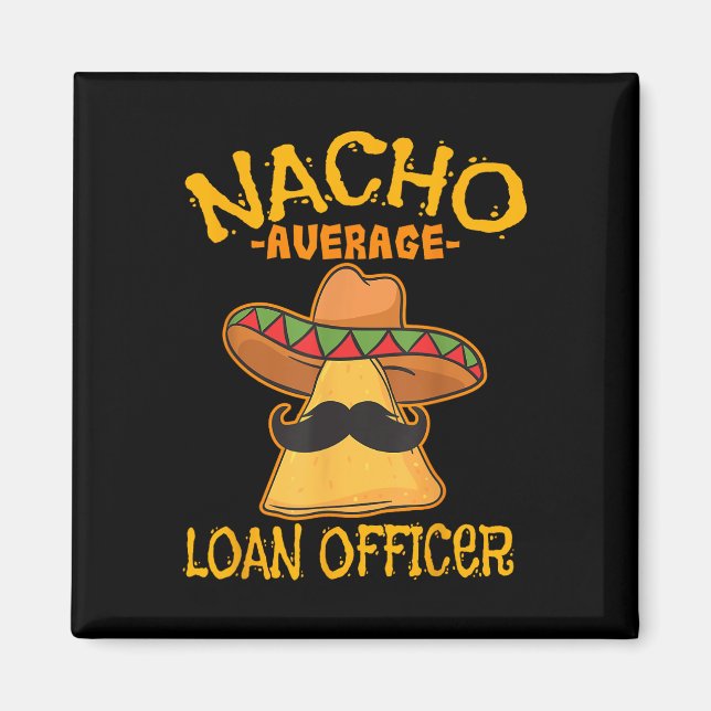 Imã Nacho Média dos Empréstimos Originador Cinco De Ma (Frente)