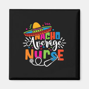 Imã Nacho Média Enfermeira Cinco De Mayo Fiesta Mexica