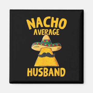 Imã Nacho Média Marido Funny Groom Wedom Cinco De