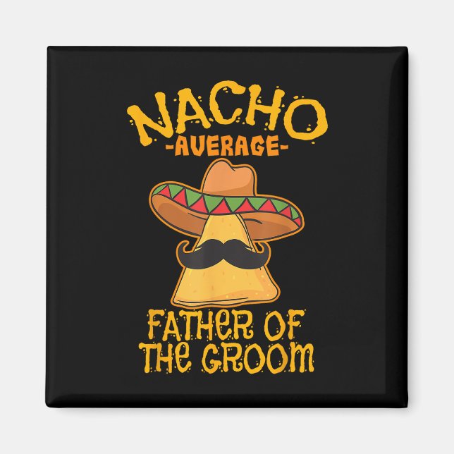 Imã Nacho Média Pai Do Casamento De Noite Cinco De (Frente)