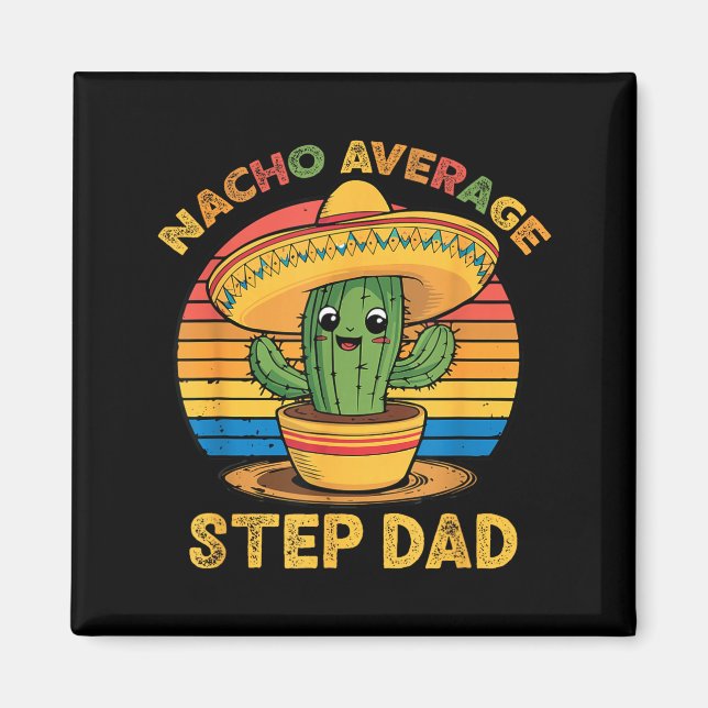 Imã Nacho padrasto médio mexicano cinco de maio engraç (Frente)