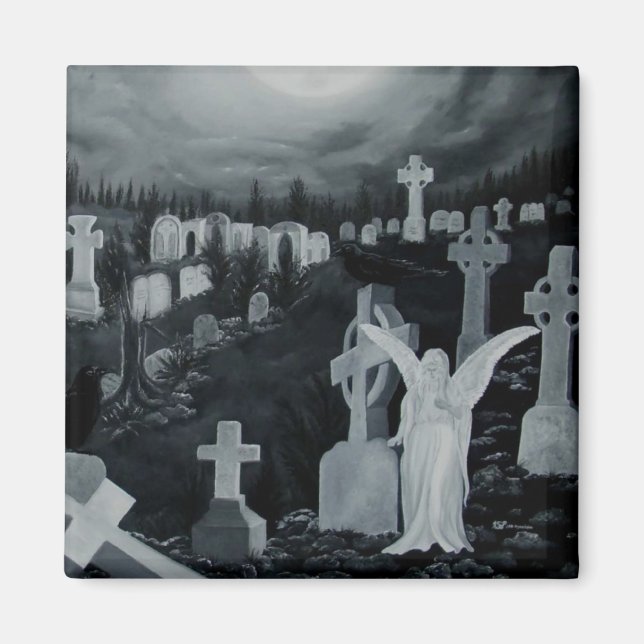 Imã Nachts auf dem Friedhof - Engel (Frente)