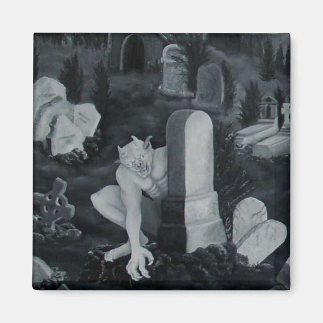 Imã Nachts auf dem Friedhof - Teufel (Frente)