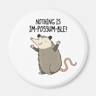 Imã Nada É Um Trocadilho Cute Possum