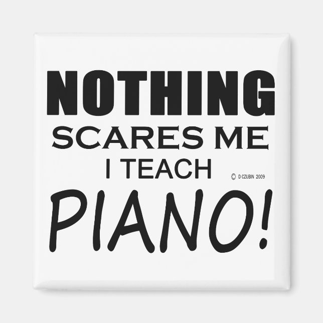 Imã Nada Me Assusta Piano (Frente)