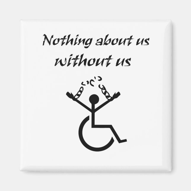 Imã Nada Sobre Nós Sem Nós! (Frente)