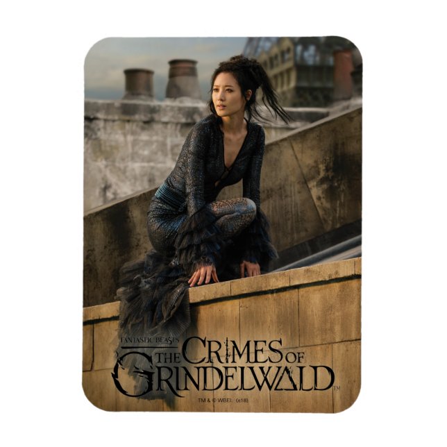 Ímã Nagini em Rooftop Photo (Vertical)