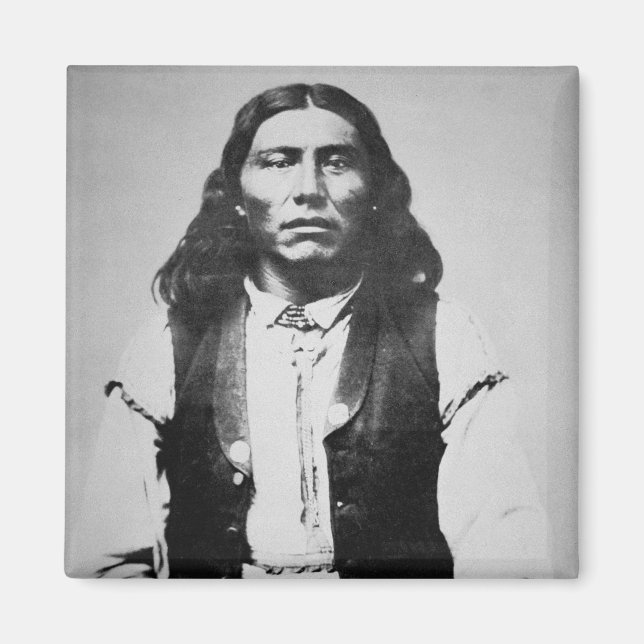 Imã Naiche (d.1874) Chefe dos Apachos Chiricahua de (Frente)