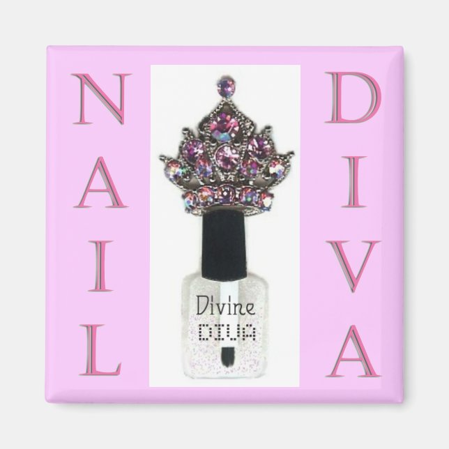 Imã Nail Diva Magnet (Frente)