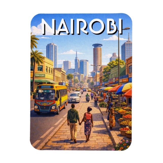 Ímã Nairóbi Quênia (Vertical)