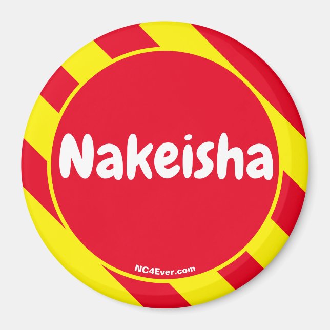 Imã Nakeisha Red/Yellow Magnet (Frente)