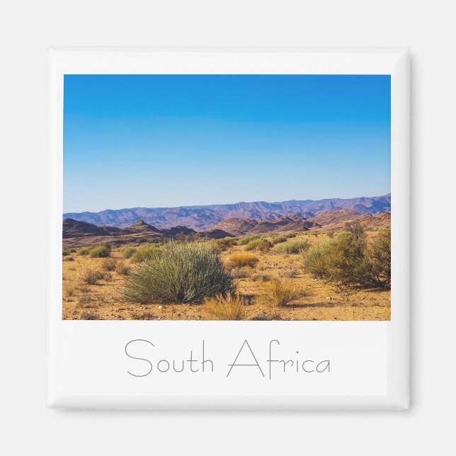 Imã Namaqualand Nature View South Africa SA Magnet (Frente)