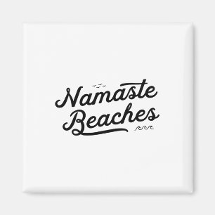 Imã Namaste Beaches Lindas Ondas de Praia Yoga Summer