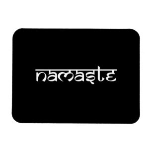 Ímã Namaste Design no estilo sânscrito