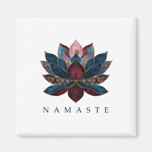 Imã Namaste Flor de Lótus Budismo Zen Iogue Budista Bu