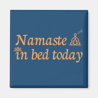 Imã Namaste na cama