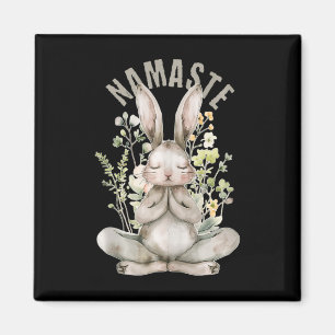 Imã Namaste Páscoa Coelho Zen Yoga Dentro da Paz Espir