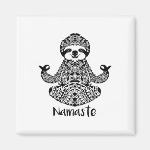 Imã Namaste Sloth Yoga Pose Fácil