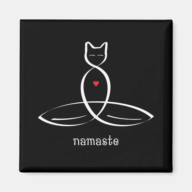 Imã Namaste - texto do estilo do Rico. (Frente)