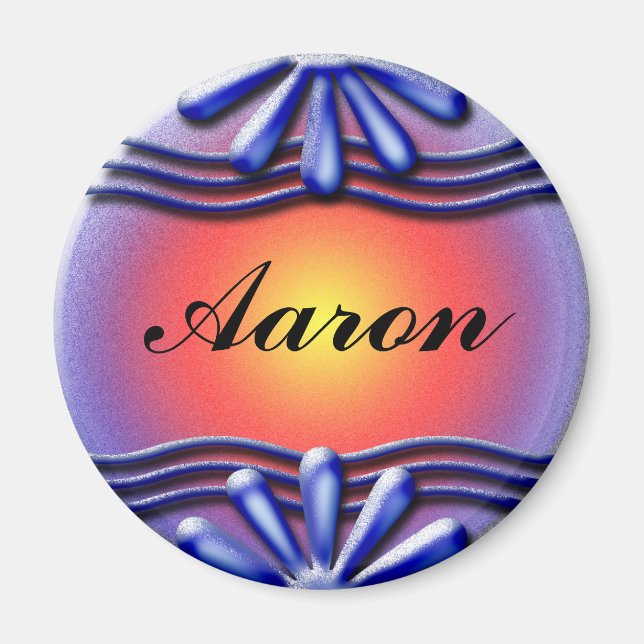 Imã Nameplate Blue (Frente)