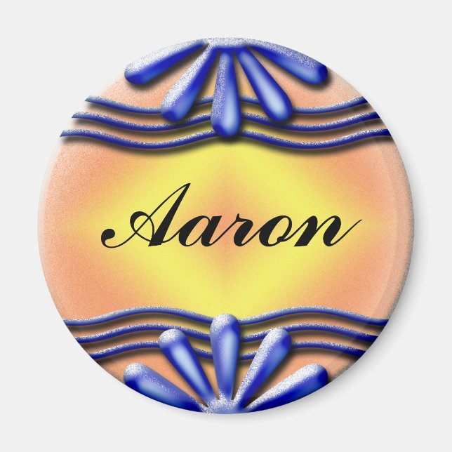 Imã Nameplate Blue (Frente)