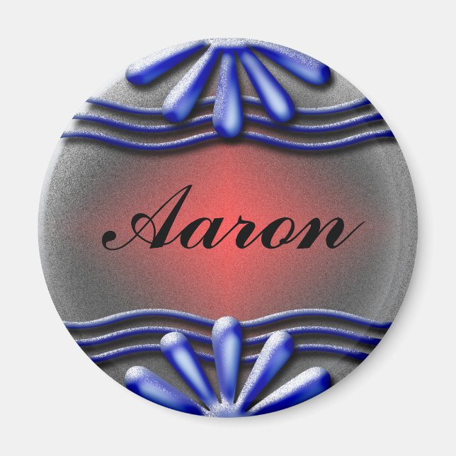 Imã Nameplate Blue (Frente)