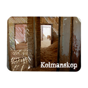 Ímã Namíbia Kolmanskop House Dune Landscape Ghost Town