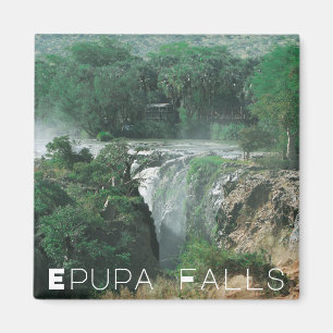 Imã Namíbia Kunene Rio Epupa cai na paisagem natureza