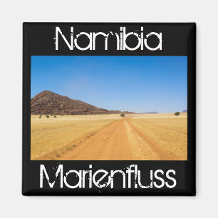Imã Namíbia Marienfluss Savannah Paisagem natural