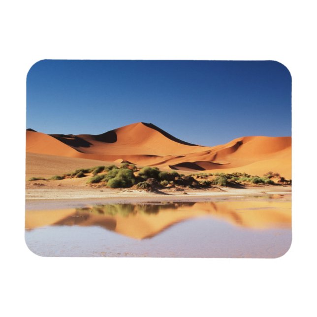 Ímã Namíbia, Região de Sossusvlei, Dunas de areia no d (Horizontal)