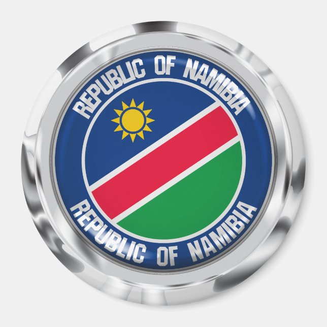 Imã Namíbia Round Emblem (Frente)
