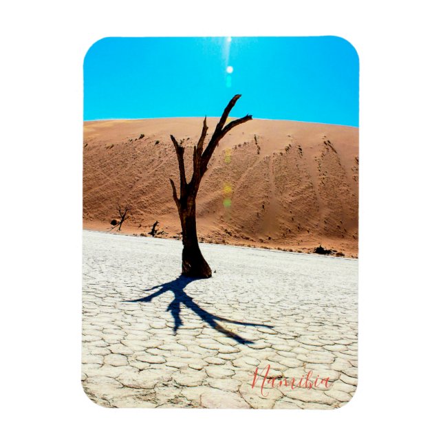 Ímã Namíbia Sand Dunes Landscape Sossusvlei (Vertical)