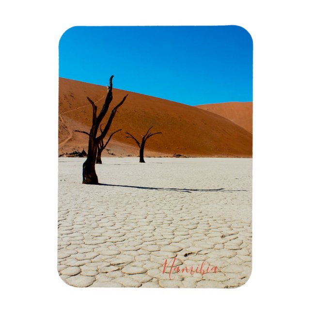 Ímã Namíbia Sand Dunes Landscape Sossusvlei (Vertical)