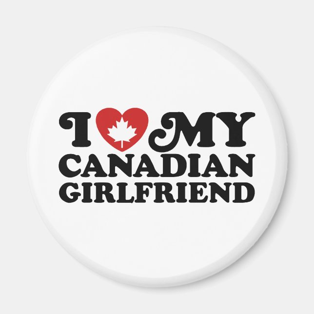Imã Namorada canadense (Frente)