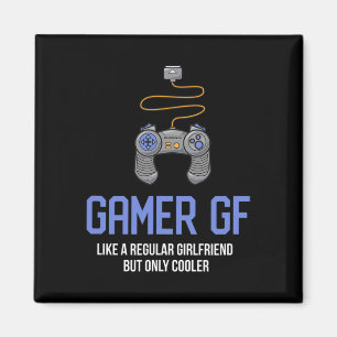 Imã Namorada Gamer de Jogos