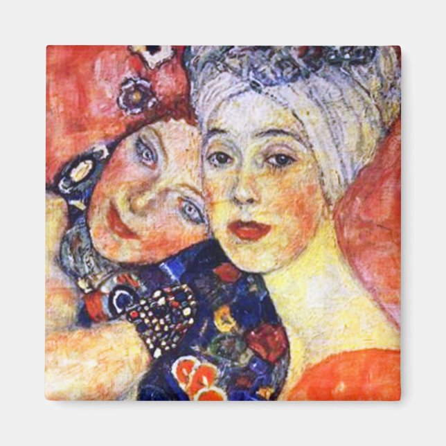 Imã Namoradas por Klimt Magnet Art Nouveau (Frente)