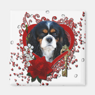 Imã Namorados - chave a meu coração - Cavalier -