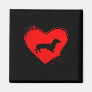 Imã Namorados de Cão-de-Dachshund
