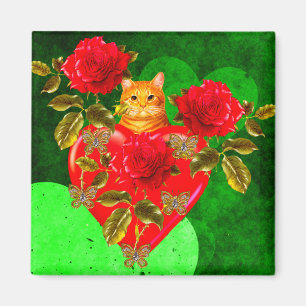 Imã Namorados do gato do gatinho