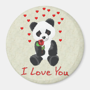 Imã Namorados do urso de panda