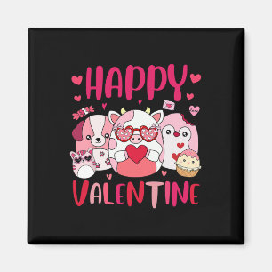 Imã Namorados Feliz Esquadrão Esquadrão Oferece Bonito