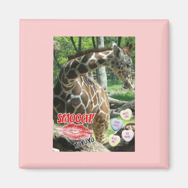 Imã Namorados Giraffe (Frente)