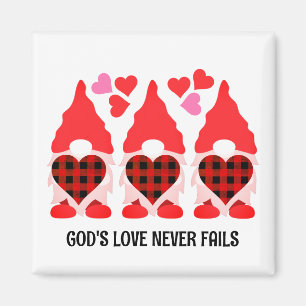 Imã NAMORADOS GNOMES Amor Nunca Falha