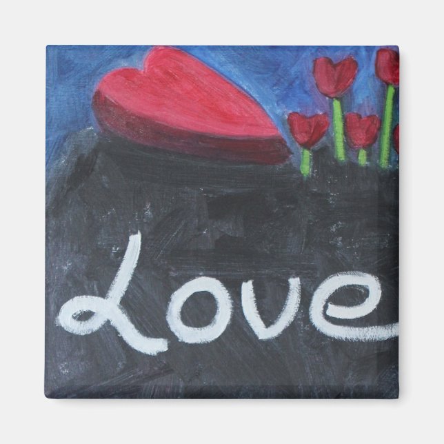 IMÃ NAMORADOS LOVE MAGNET (Frente)