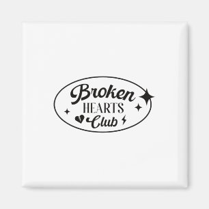Imã Namorados Retro Alternativo Sty do Clube de Coraçõ