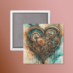 Imã Namorados Steampunk Love