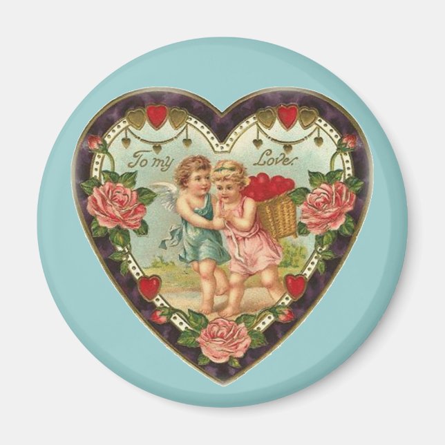 Imã Namorados Vitoriano Do Meu Amor II (Frente)