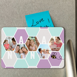 Ímã Nana Honeycomb Foto Collage 5 Foto 4 - Letra