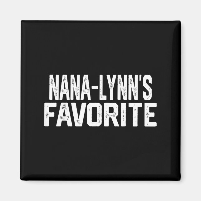 Imã Nana-lynn’s Favorite Funny Grandparent Granhild Vi (Frente)